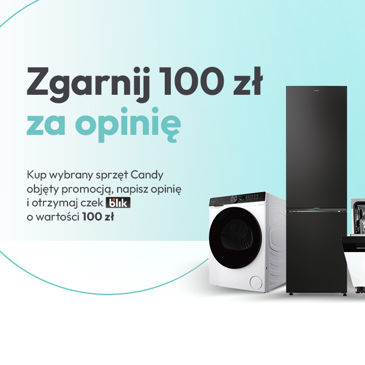 100 dni na sprawdzenie urządzeń Candy