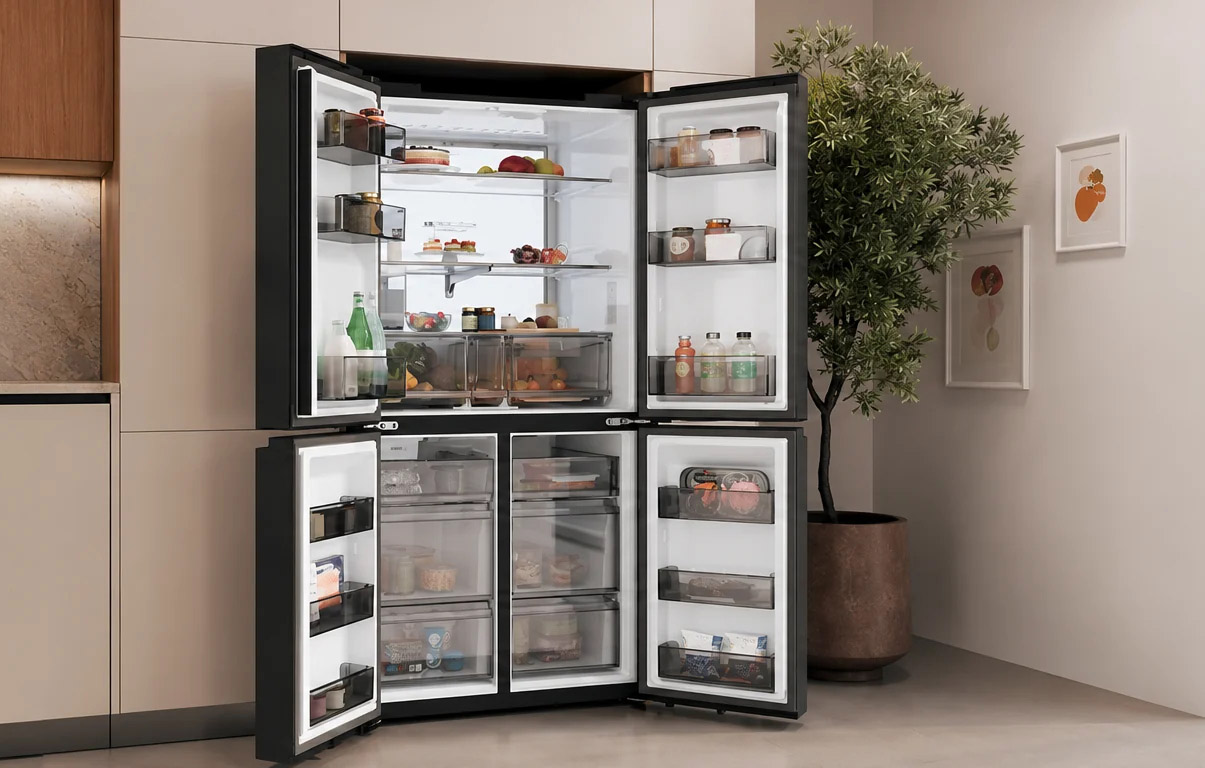 Czterodrzwiowe lodówki Haier Horizon-2