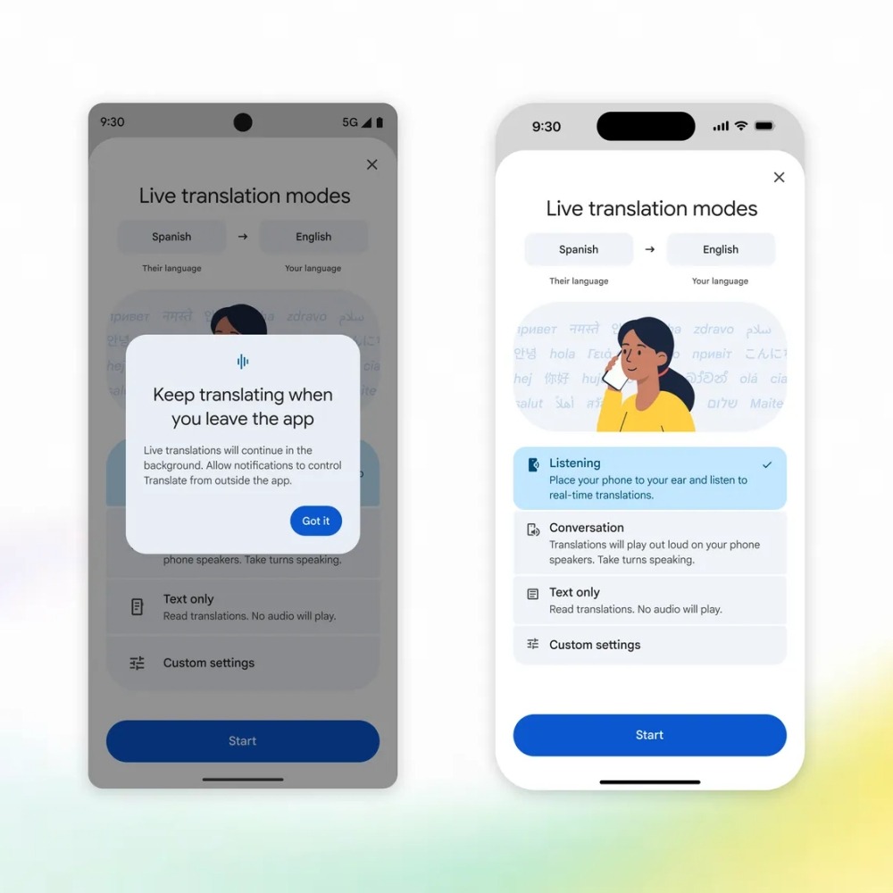 Tłumacz Google z przydatnymi nowościami. Tłumaczenie na żywo staje się wygodniejsze